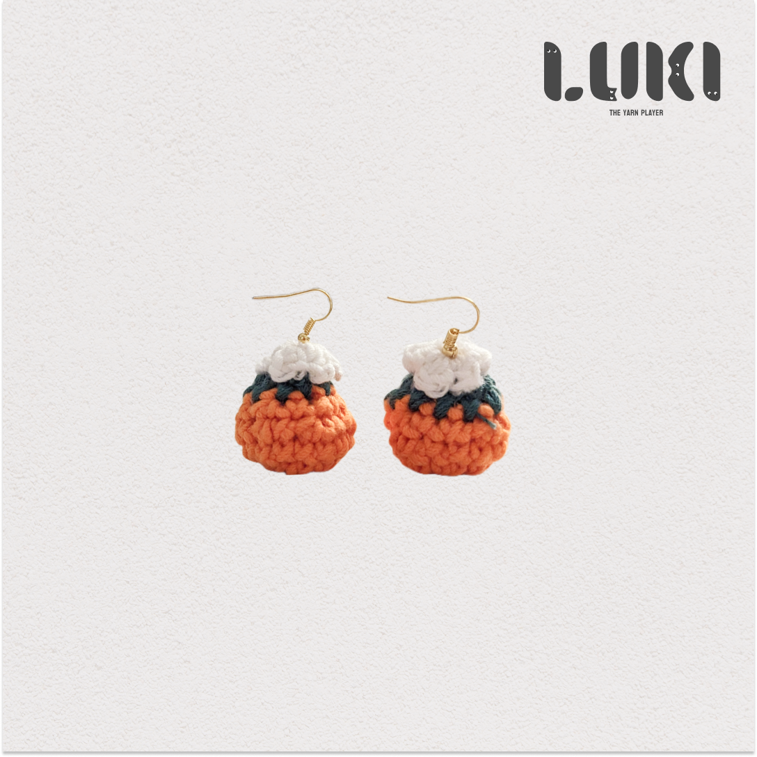 Litte Orange Earring